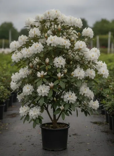 Рододендрон гибридный Cunningham's White