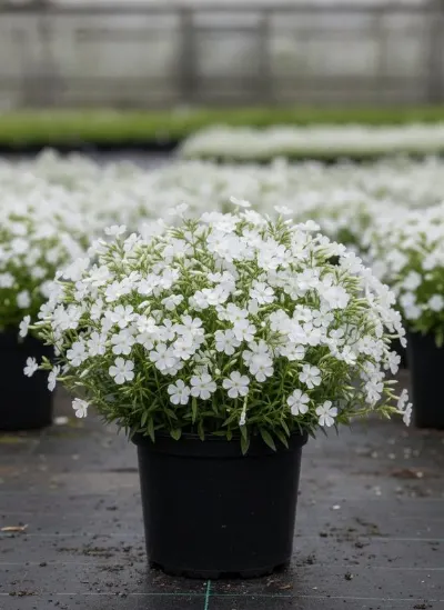 Флокс шиловидный White Delight
